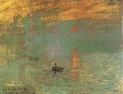 Claude Monet sunrise oil